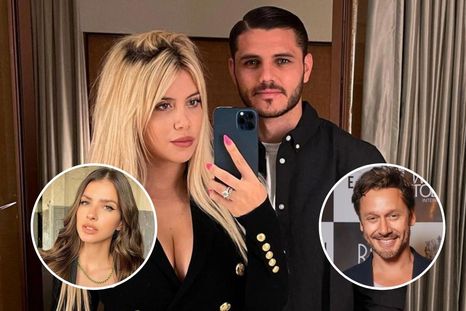 Wanda Nara y Benjamín Vicuña: ¿aliados?. Créditos: Archivo MDZ