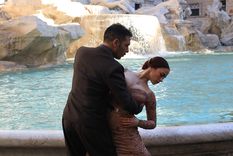 Victoria Fuentes junto a Lucas Galera Foto: Gentileza: Victoria Fuentes