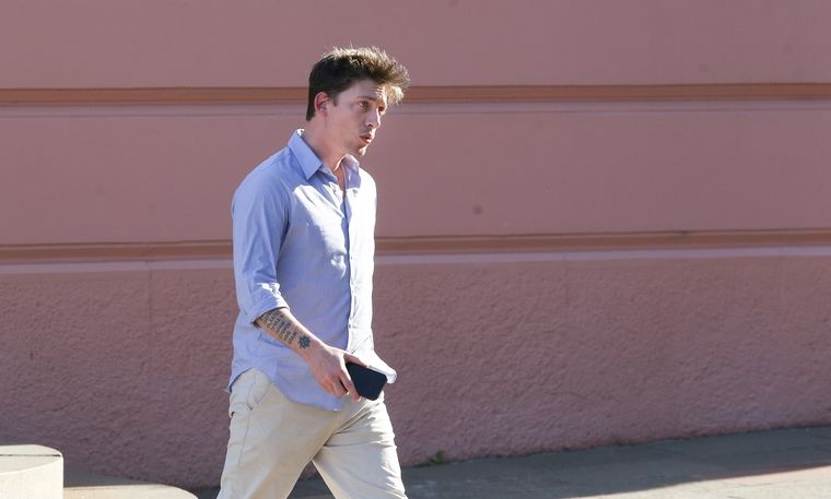 Santiago Caputo, asesor de Javier Milei. Foto: NA