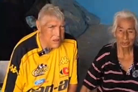 Hilario Reynosa y Elodia Reyes sobrevivieron a las inundaciones en Veracruz. Hilario Reynosa y Elodia Reyes sobrevivieron a las inundaciones en Veracruz.