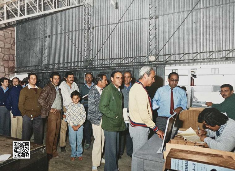 Una escena de 1980. Foto de Mendoza Antigua.