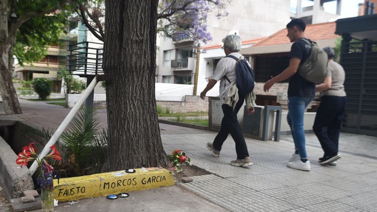 El santuario en homenaje a Fausto Morcos García.