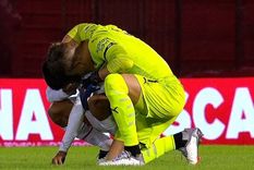 gonzalo asis quebro en llanto tras la victoria de independiente por la muerte de su abuela