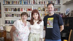 La expresidenta Cristina Fernández de Kirchner recibió en San José 1111 a Benjamín Ávila y a Andrea Casamento.