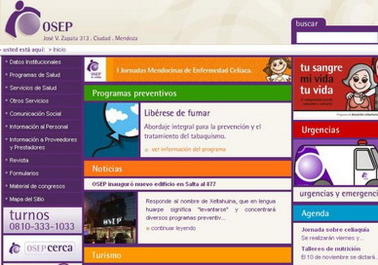 OSEP es la obra social más grande de Mendoza.