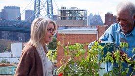Diane Keaton y Morgan Freeman lideran esta encantadora comedia dramática