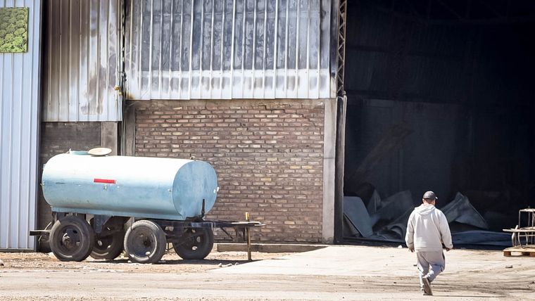 Un incendio volvió a ocurrir en el Mercado Cooperativo de Guaymallén.