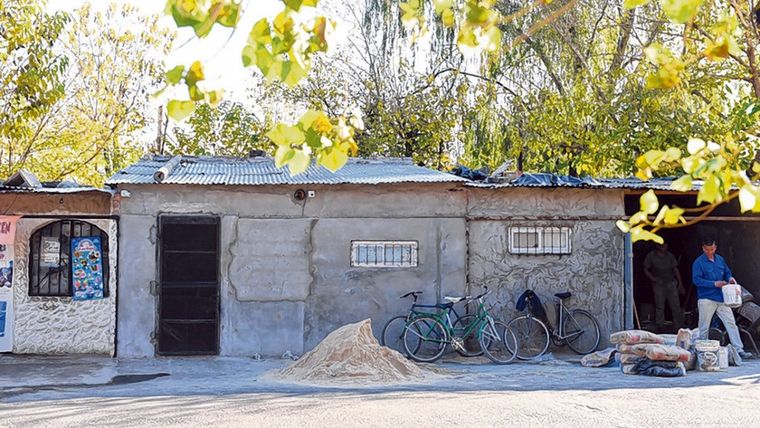 La casa donde el policía intentó asesinar a su pareja de varias puñaladas
