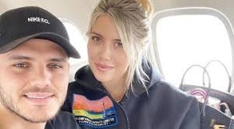 Mauro Icardi y Wanda Nara