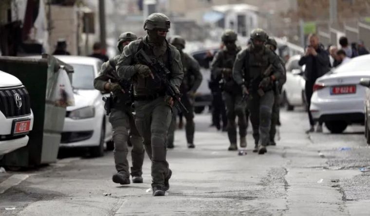 La policía de Israel desató un fuerte operativo. Foto: Efe.