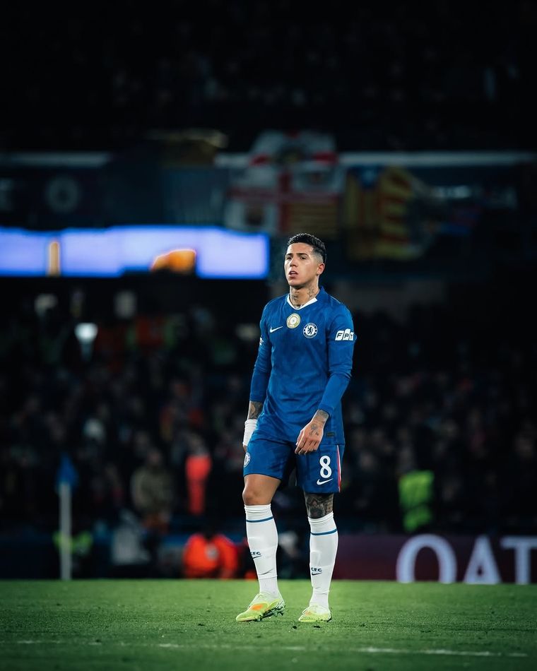 Enzo Fernández en el centro de la polémica. Enzo Fernández en el centro de la polémica.