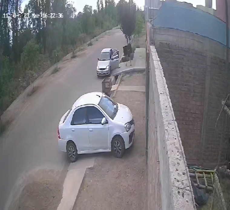 Asi roban en el barrio Inca 1 Foto: MDZ