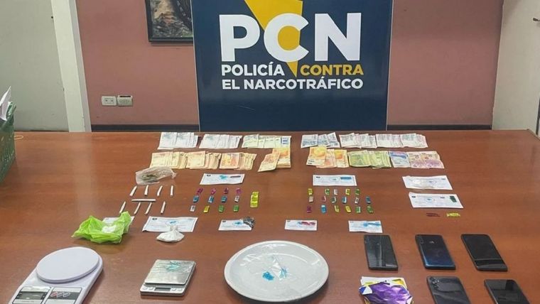 La Policía de Mendoza desbarató kiosquitos de droga en San Martín y Guaymallén Foto: Ministerio de Seguridad de Mendoza