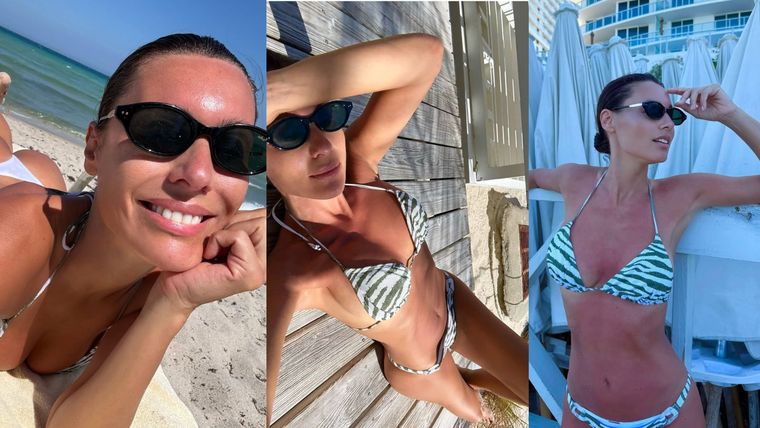 Pampita desde Miami. Pampita desde Miami. 