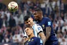 Marcus Thuram recordó la final entre Argentina y Francia.