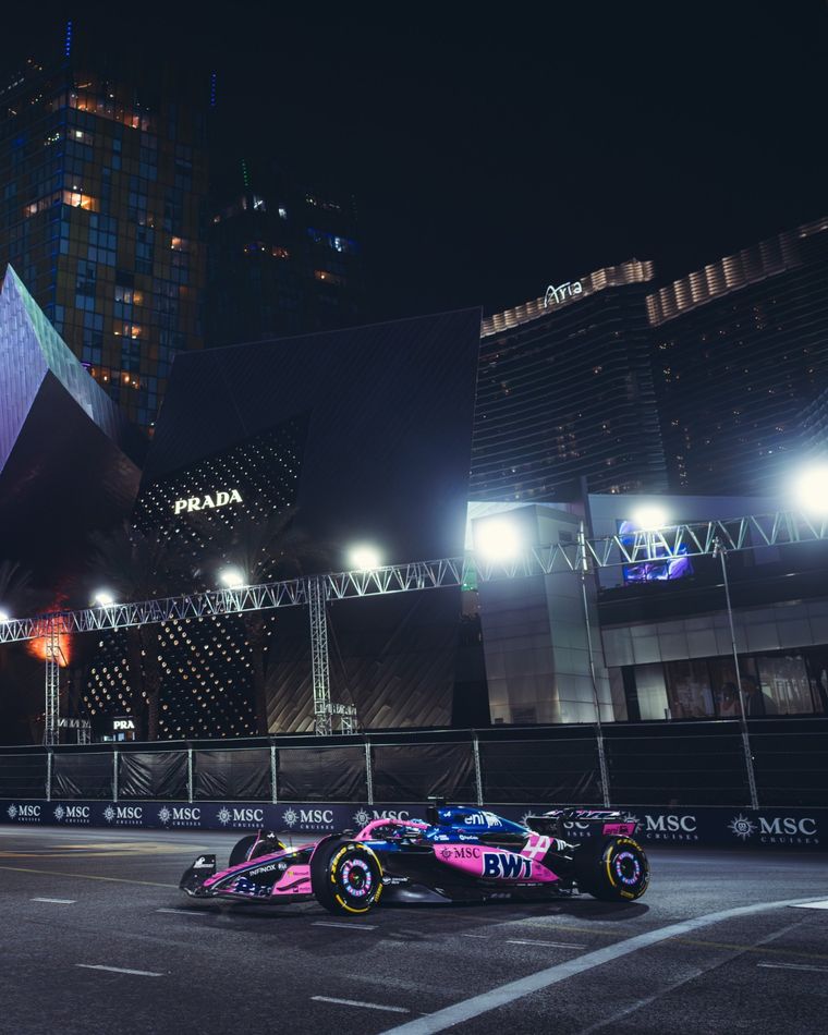 Franco Colapinto quedó eliminado en la Q2 y saldrá desde el puesto 15° en el Gran Premio de Las Vegas.