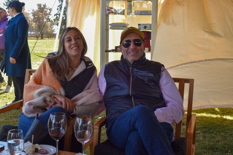 Gabriela Loyola y Marcos Poletto. Gabriela Loyola y Marcos Poletto.