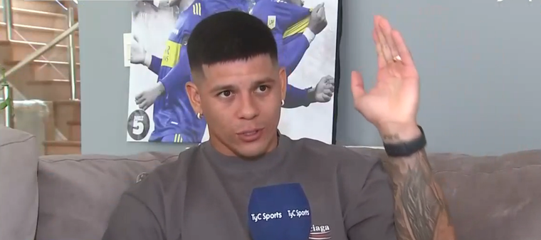 Rojo enfrentó el Líbero versus y habló sobre el vicepresidente del club.