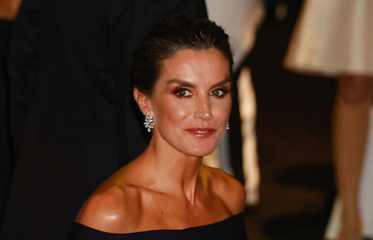 Para Letizia Ortiz la sensualidad en su vestuario siempre es un detalle que ella busca potenciar. Foto: C.R.E.
