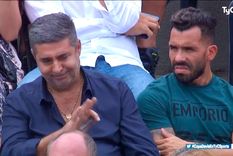 Daniel Angelici y Carlos Tevez, juntos en la Copa Davis. Foto: Captura de TyC Sports Daniel Angelici y Carlos Tevez, juntos en la Copa Davis. Foto: Captura de TyC Sports