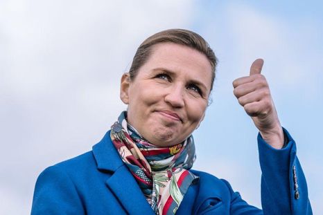 La primera ministra danesa, Mette Frederiksen.