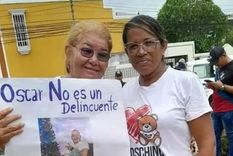 Gertrudis señala que su hijo no debería estar en una prisión de máxima seguridad. Foto: BBC