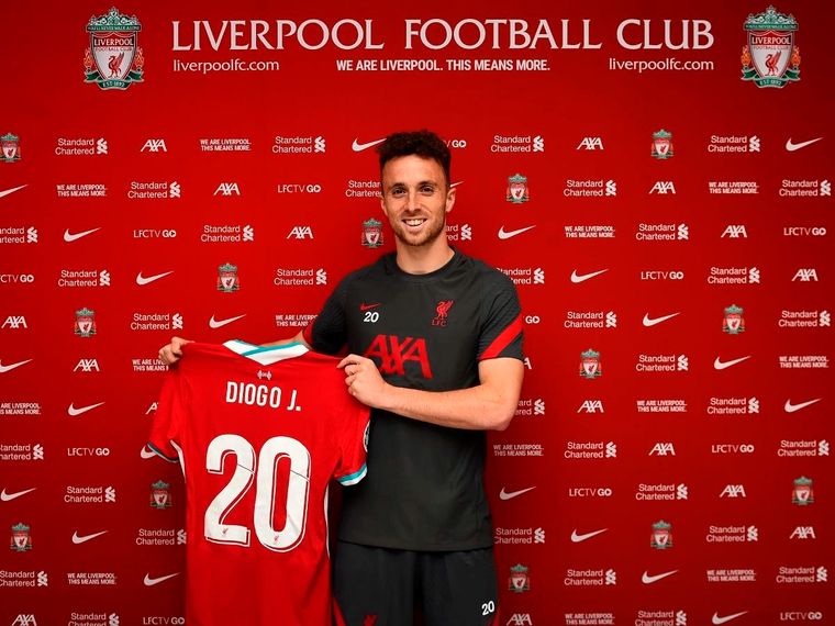 Liverpool retirará la camiseta número 20, en honor a Diogo Jota. Liverpool retirará la camiseta número 20, en honor a Diogo Jota.