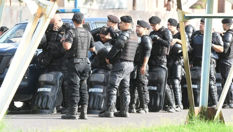 Un megaoperativo se lleva a cabo en el oeste de Godoy Cruz Foto: Alf Ponce Mercado/MDZ