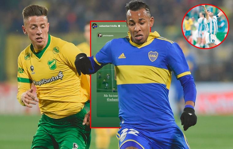 Villa se inventó una jugada espectacular, a lo Maradona contra Brasil en Italia 90, para que Vázquez hiciera el gol del triunfo frente al Halcón.