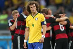 David Luiz, capitán en un día que Brasil querría olvidar. Foto: archivo