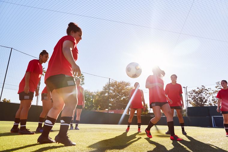 Futbol Femenino No es de las modalidades más populares en Argentina pero poco a poco va ganando terreno y más con la alta competencia de la selección argentina. Foto: Shutterstock