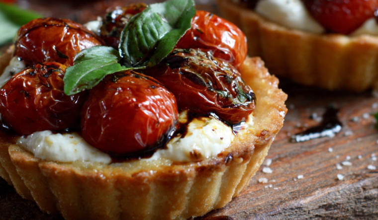 Receta de tarteletas capresse Receta de tarteletas capresse