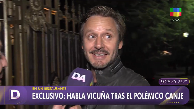 Benjamín Vicuña rompió el silencio. Benjamín Vicuña rompió el silencio. 