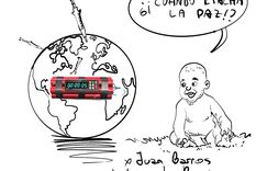 Amamos la paz, queremos la paz.