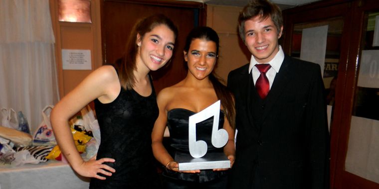 Macarena, Florencia y Juan Manuel. Foto: Cecilia Cannizzo/Mediamza.com