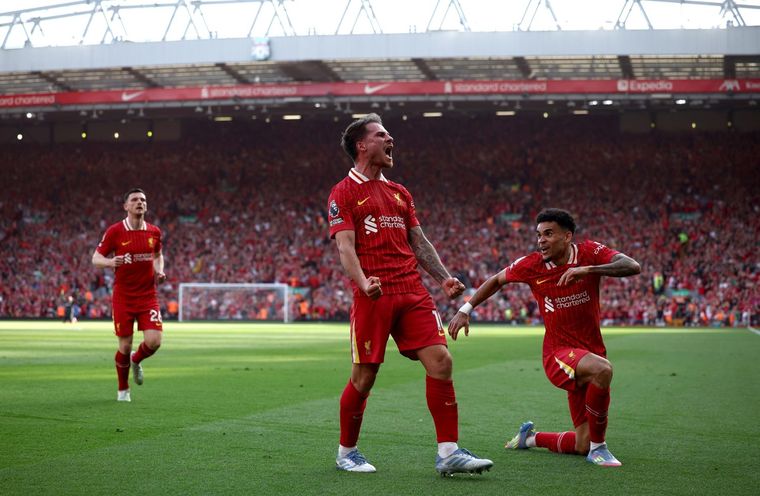 Alexis Mac Allister fue uno de los pilares de Liverpool para conquistar la Premier League 2024/25. Alexis Mac Allister fue uno de los pilares de Liverpool para conquistar la Premier League 2024/25.