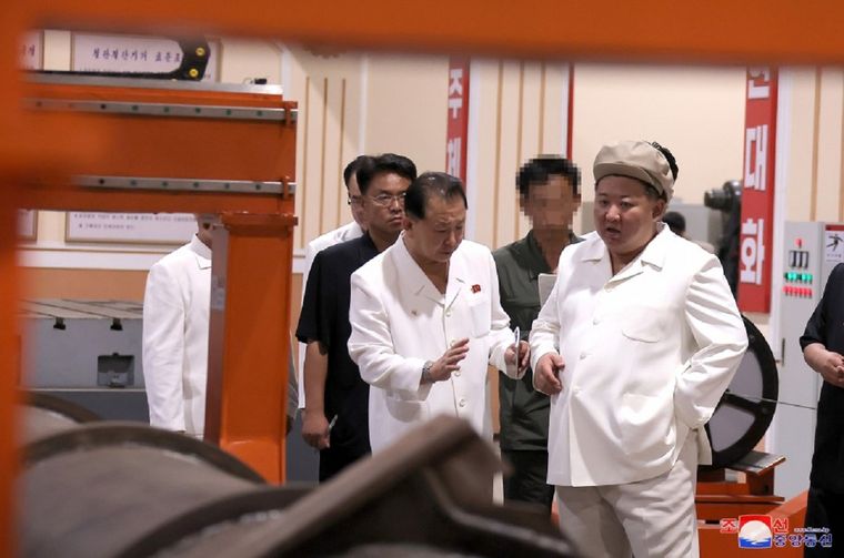 Kim Jong-un se mostró nuevamente ante las cámaras. Foto: kcna