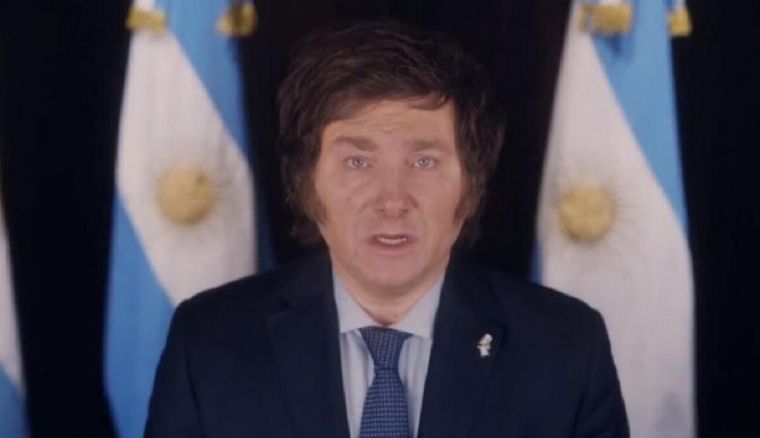 Javier Milei publicó un nuevo spot de campaña Foto: Noticias Argentinas