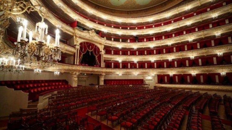 Ocurrió en el teatro Bolshói de Rusia