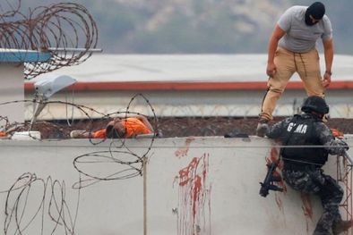 MDZol | El motín se produce poco más de un mes después de que la mayor masacre carcelaria en la historia de Ecuador hay tomado lugar en este mismo recinto. Foto: GETTY IMAGES