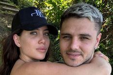 Wanda Nara y Mauro Icardi en una nueva iniciativa relacionada con los premios Martín Fierro Foto: Instagram @wanda_nara