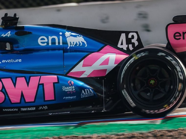 Franco Colapinto completó su programa previo en Barcelona.