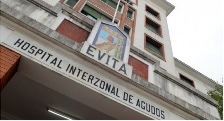 El hospital donde está internada la menor. Foto: NA