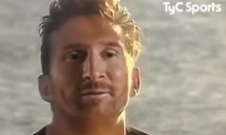 Lionel Messi, en la piel de Luis Miguel. TyC Sports lanzó un desopilante video publicitario palpitando Qatar 2022.