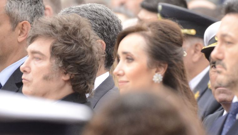 Javier Milei y Victoria Villarruel en el Tedeum del 25 de mayo Foto: Juan Mateo Aberastain/MDZ