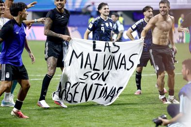 MDZol | bandera Malvinas Selección argentina