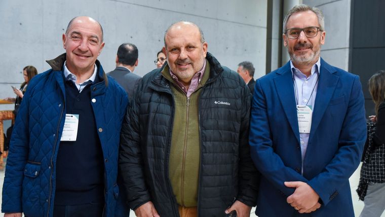 Fabián Andreu, Adolfo Brennan y Julián Costábile. Fabián Andreu, Adolfo Brennan y Julián Costábile.