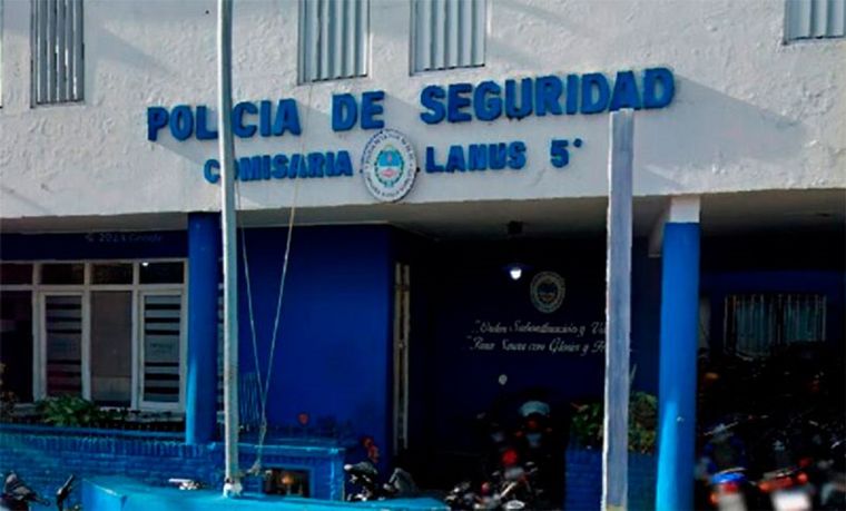 La comisaría en la que quedó detenido el femicida. Foto: Gentileza