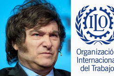 Milei, denunciado ante la OIT Foto: Archivo