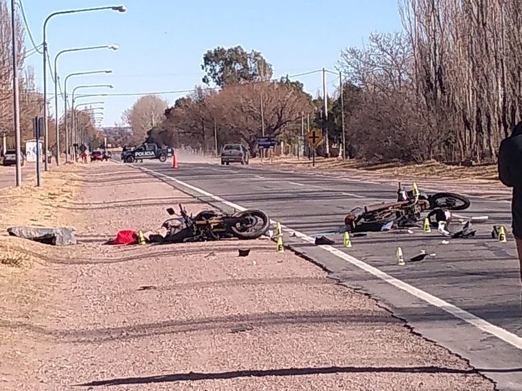 El choque ocurrió en la ruta 143 Foto: LV4